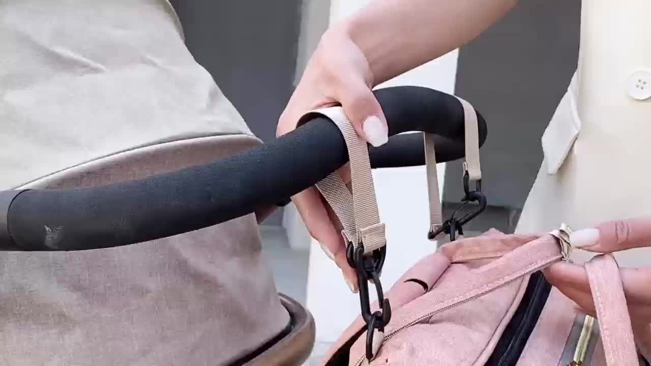 Lamroro Moire Diaper Bag Backpack, Soft Shell, Multifunctional, Large Capacity, Travel Backpack with Changing Station, Sunshade, Breathable Mosquito Net, Zipper Closure, Mixed Color, Polyester Fiber, with Utility Pocket, for