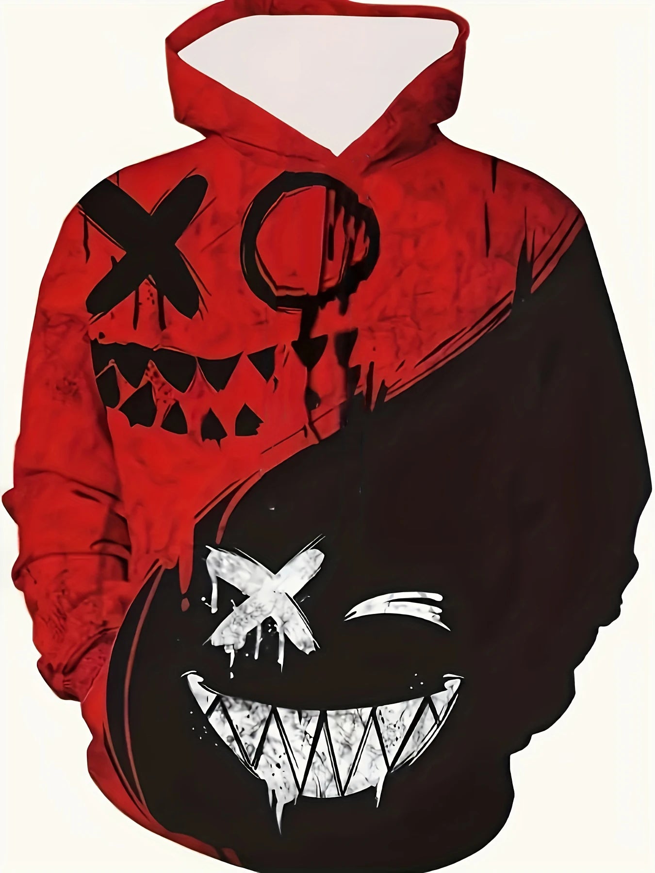 New Arrival Personality Hoodies Joker Printed Pullover Men Women Casual Oversized Hooded Sweatshirts Cool Hoodie