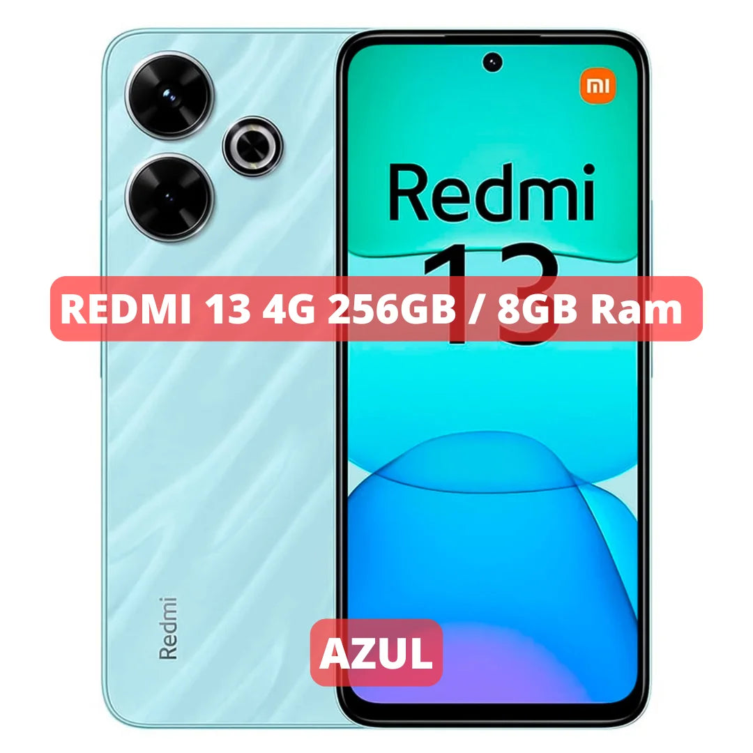 Celular Xiaomi Redmi 13 4G | Câmera 108MP , Processador Mediatek Dimensity 6080 (6 nm), Bateria 5000mah, Carregamento 33W