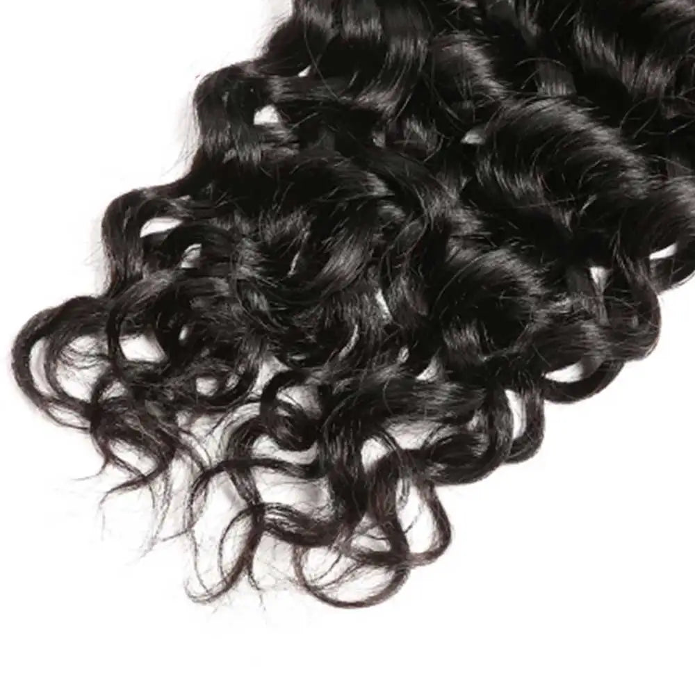 Water Wave Human Hair Bundles Curly Hair Brazilian Weaving 28 30 32 Inch Natural Human Hair Remy Loose Deep Wave Hair Bundles