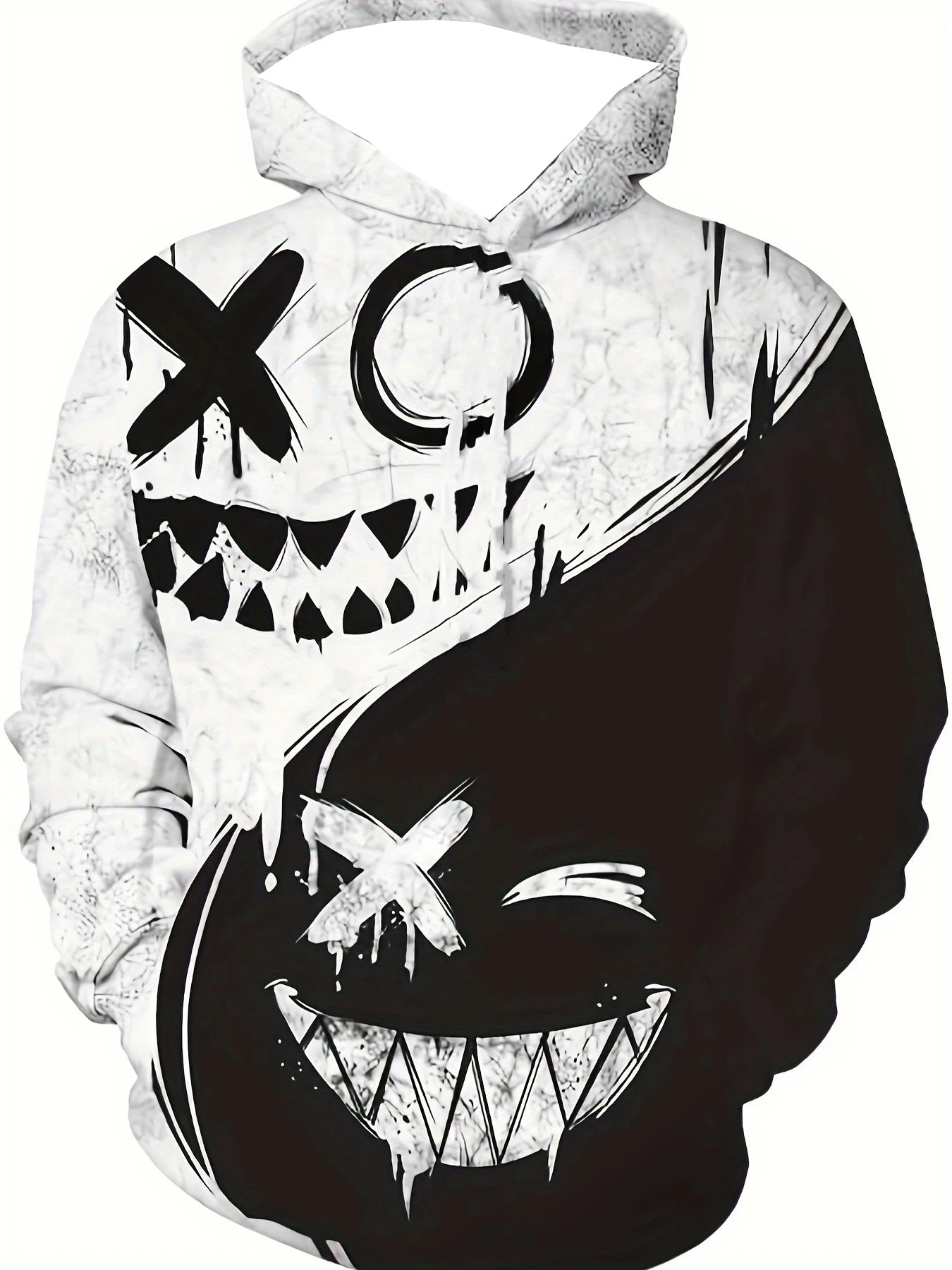 New Arrival Personality Hoodies Joker Printed Pullover Men Women Casual Oversized Hooded Sweatshirts Cool Hoodie