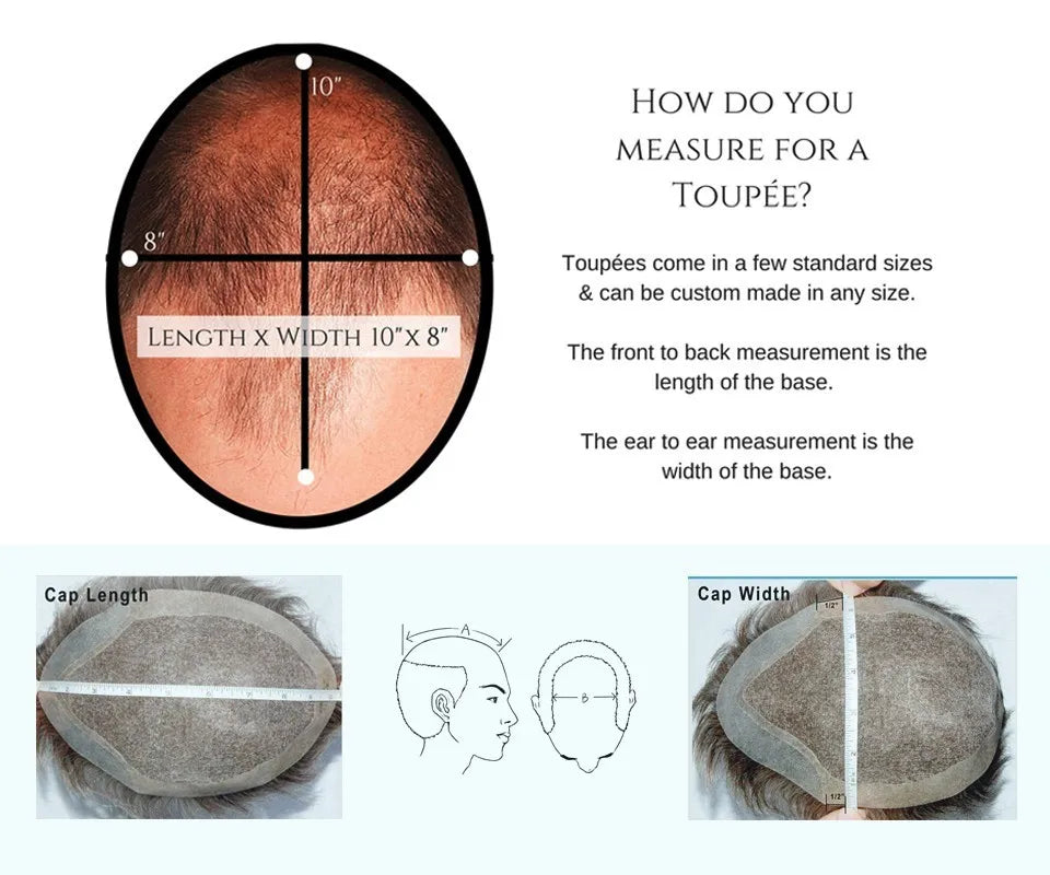 Q6 Swiss Lace Front&Pu Natural Hairline 1B40 1B65 Gray Black Men Toupee 24mm Curly Male Wigs Ash Blonde Human Hair Prosthesi