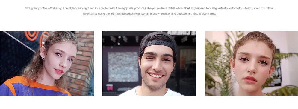 Xiaomi Redmi 6A Smartphone 5.45'' Full Screen AI Face Helio A22 Processor google play used phone