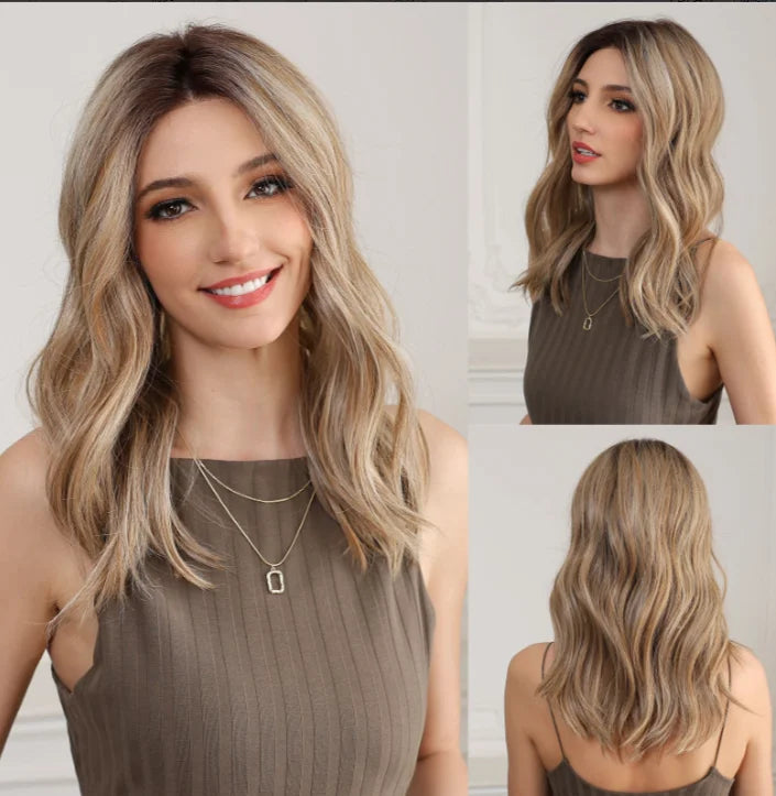 New Arrival High Quality Transparent Lace Synthetic Fiber Monofilament Mono Lace Wigs for Women Heat Resistant White Wig