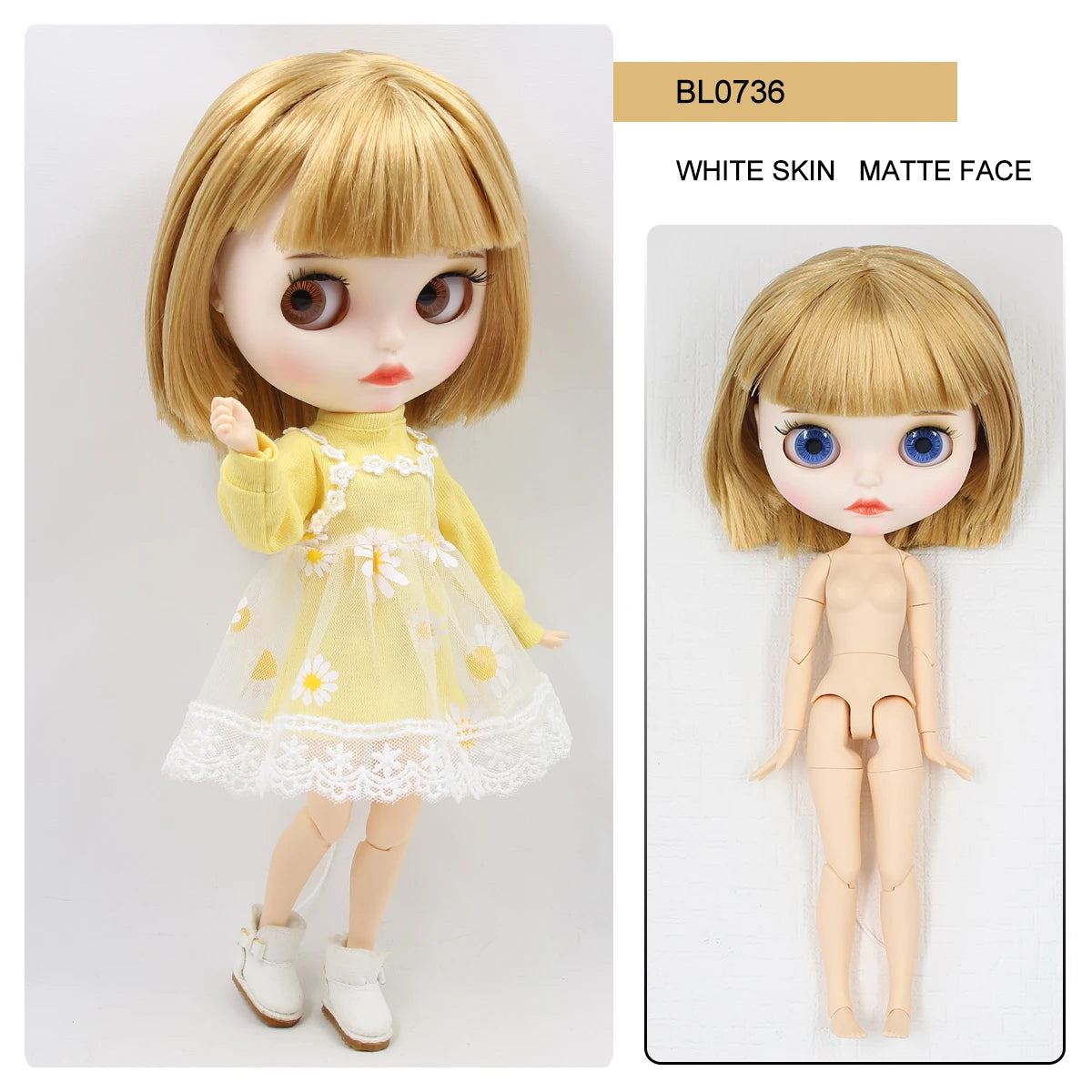 ICY DBS blyth doll 1/6 BJD toy custom doll joint body special offer on sale random eyes color nude doll 30cm anime girls gift