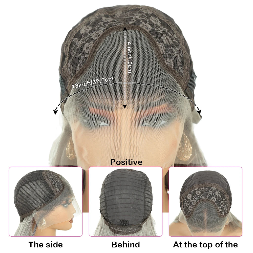 Wholesale High Temperature Fiber 30 Inches Long Straight Lace Wigs for Women Chocolate Brown Synthetic Lace Front Wigs