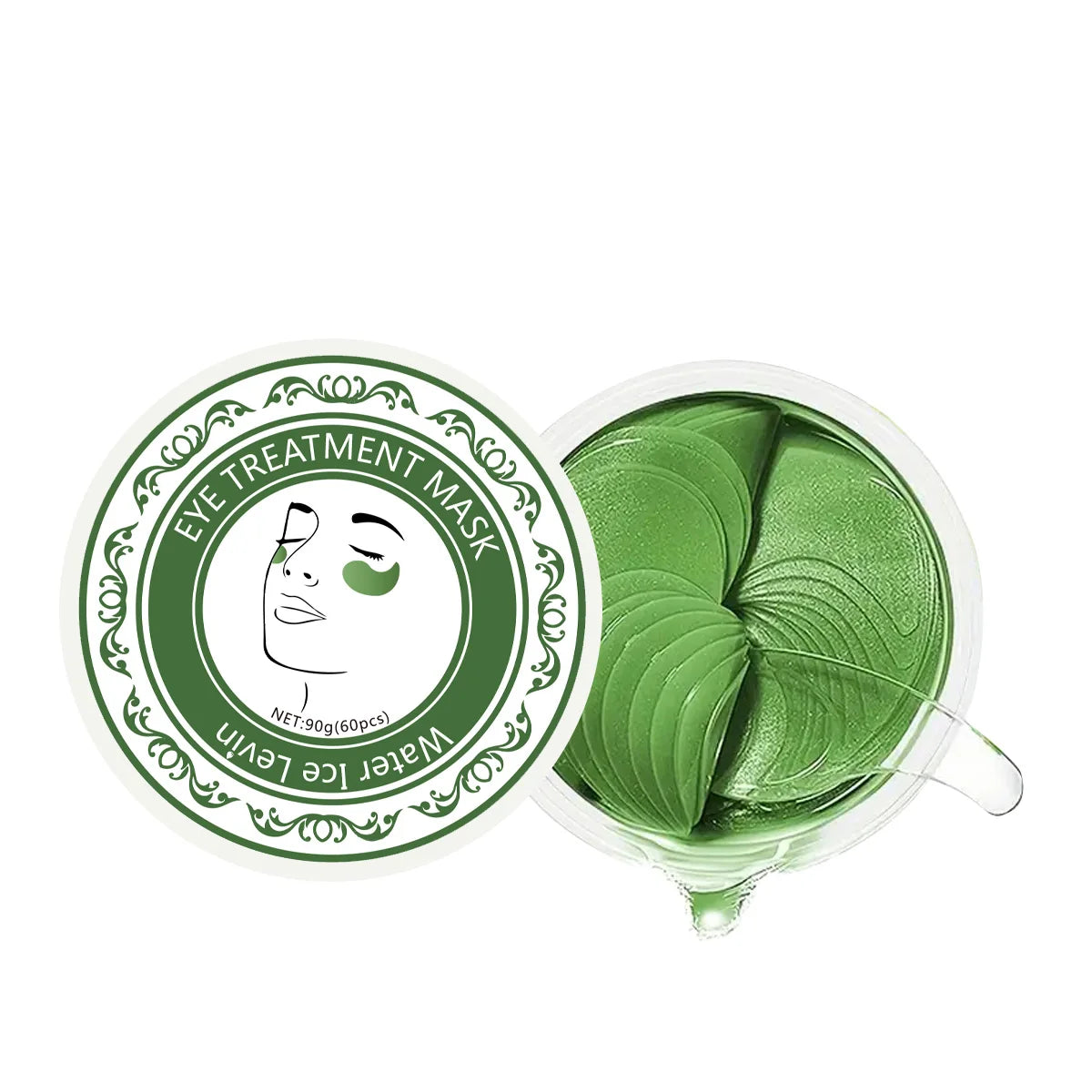 Eye Repair Mask - Repair Dark Circles, Puffy Eyes, Refreshing, Vitality, Travel, Wrinkles, 60 Pieces (1 Pack)