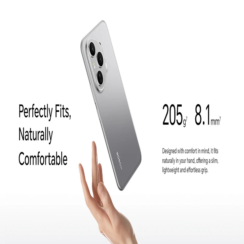 New HONOR 400 Pro Global Version 5G Smartphone 200MP Camera Snapdragon 8 Gen 3 6.7'' AMOLED 100W Wired 50W Wireless