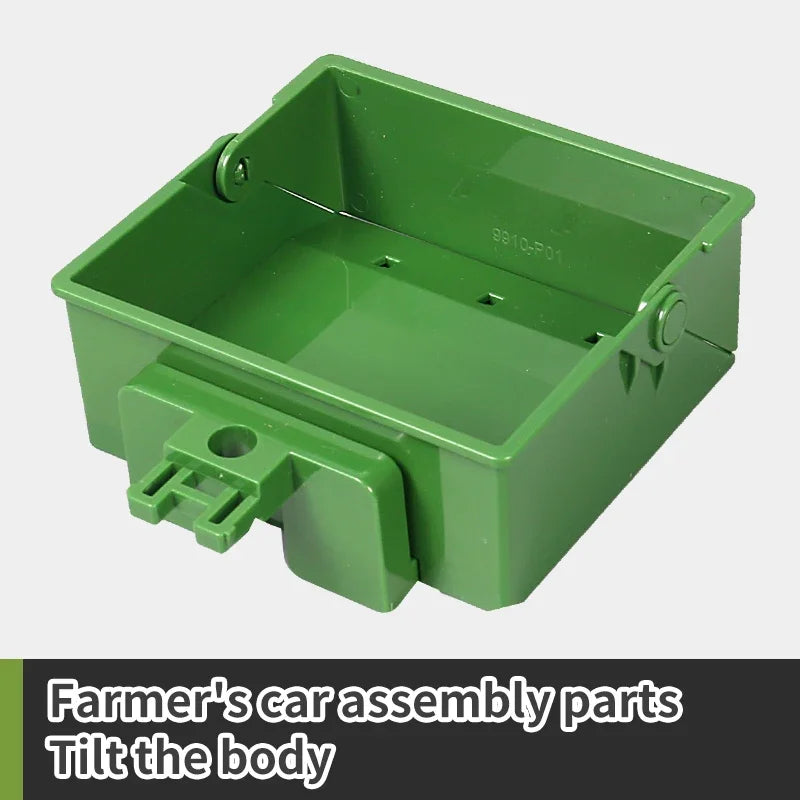 RC Car Tractors Trailer 2.4G Radio Controlled Farm Cars Farming Simulator Truck Miniature Farmer Animal Model Toys Children Boys