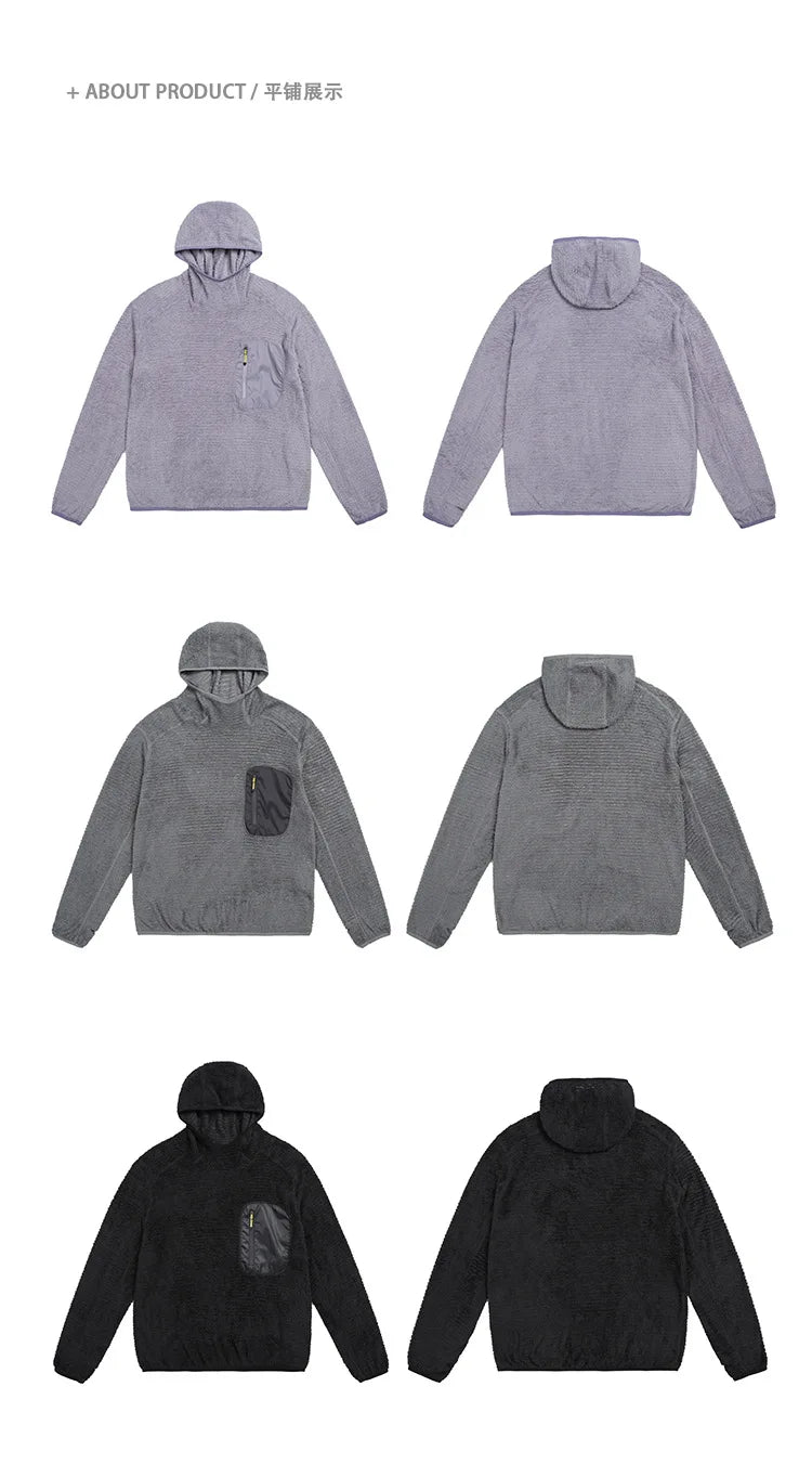 Hooded Pullover: Lightweight Breathability + Long-Lasting Warmth, Redefining Urban Outdoor Comfort