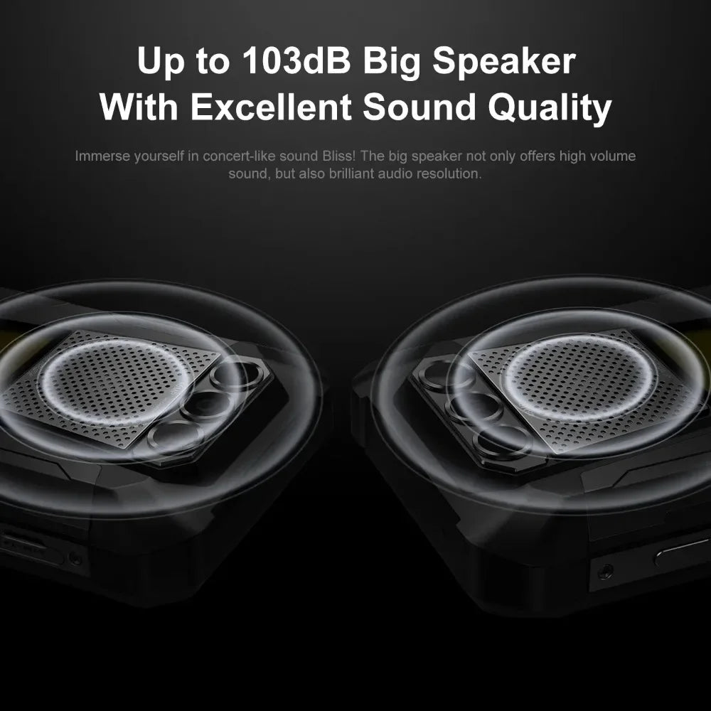 FOSSiBOT F106 PRO 4G Rugged Smartphone Android 14 15GB(8+7GB Extended) 256GB ROM 12000mAh 48MP 30W 6.58 Inch FHD+ Cellphone NFC