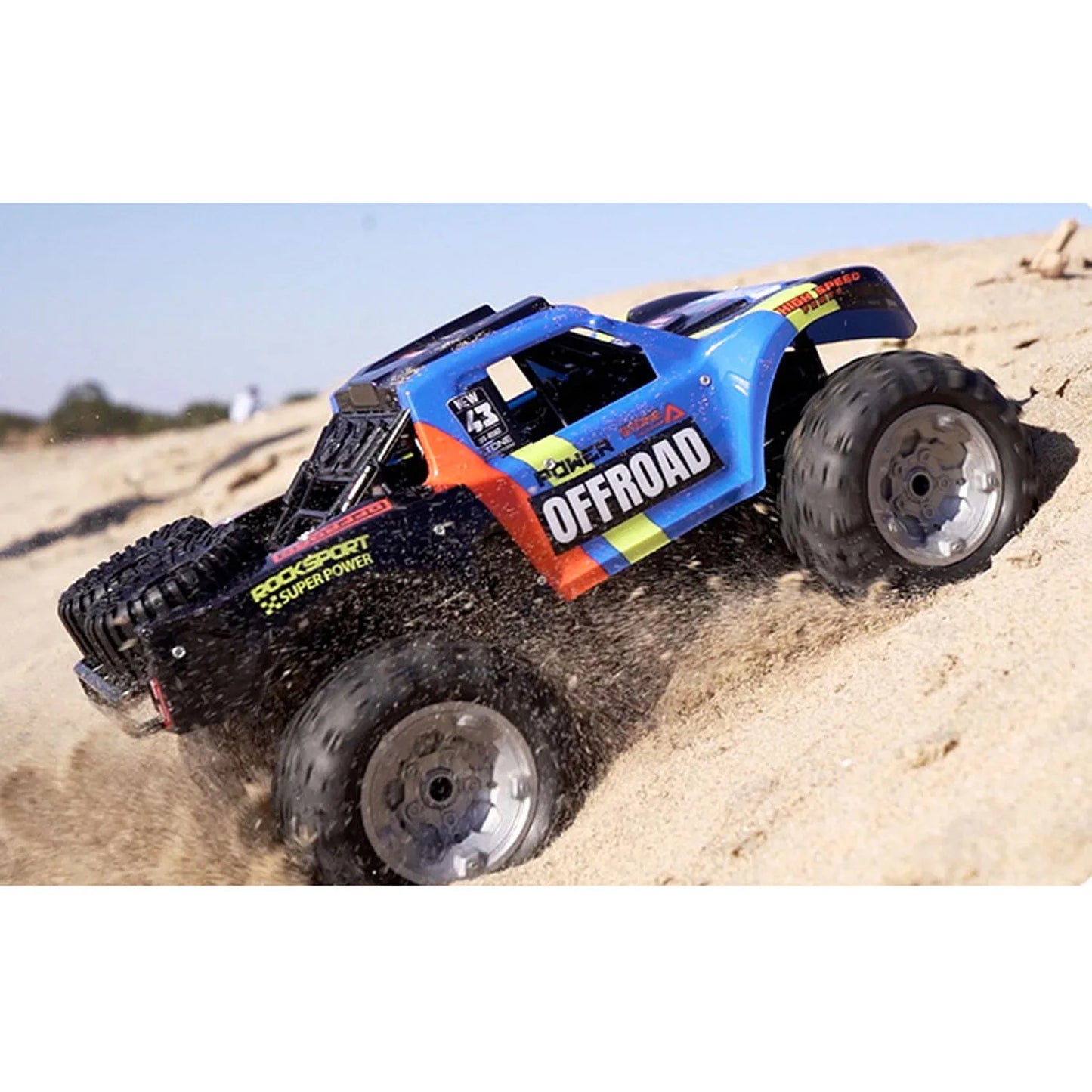 RC Off Road Car 1/14 Stunt Vehicle 4WD Remote Control Amphibious Waterproof Pickup Truck Climbing Car RTR Model Toys for Boys