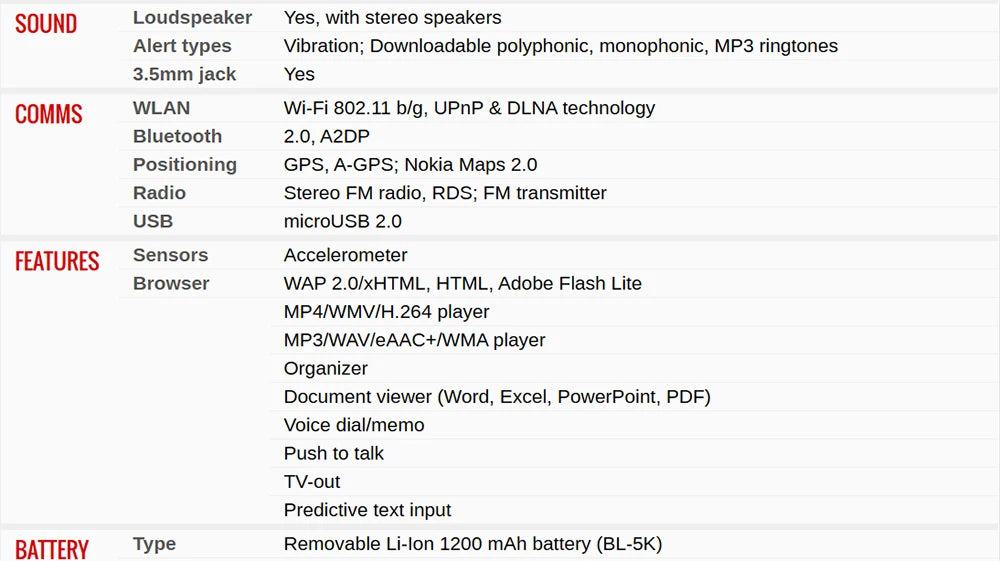 Original N85 GSM 2G 3G Slider Mobile Cell Phone 2.6'' 5MP More Languages English Keyboard Only.Old Symbian Smartphone Unlocked.