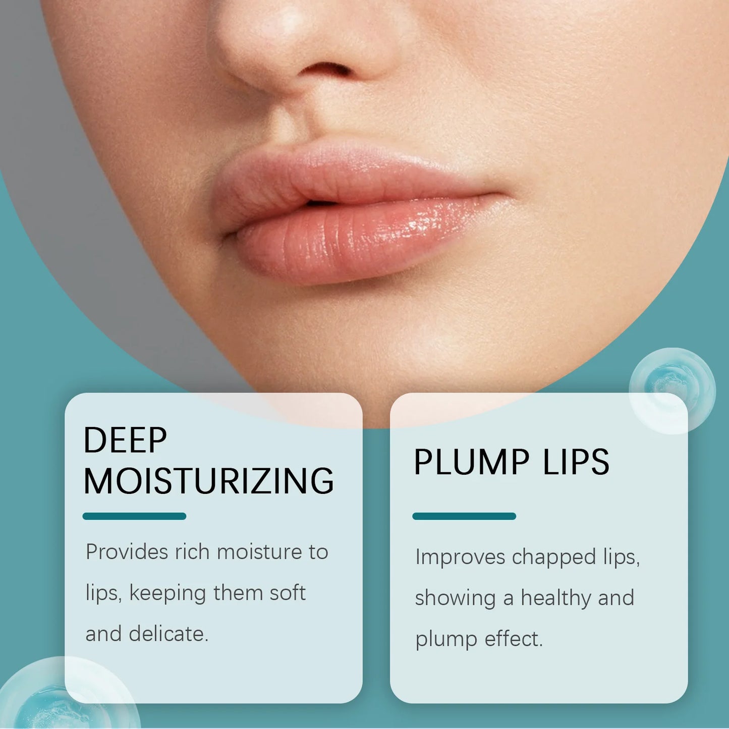 Tallow Lip Balm Deep Moisturizing Removes Dead Skin Gentle Soothing Lip Fades Lip Lines Smoothing Plumps Lips Care