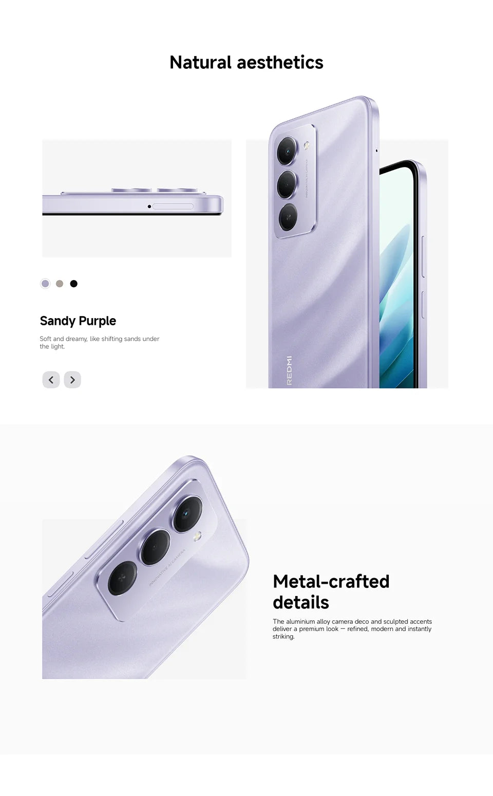 Xiaomi Redmi 15 Smartphone Global Version Snapdragon 685 128GB / 256GB ROM 6.9" FHD+ DotDisplay 50MP Camera 7000mAh IP64