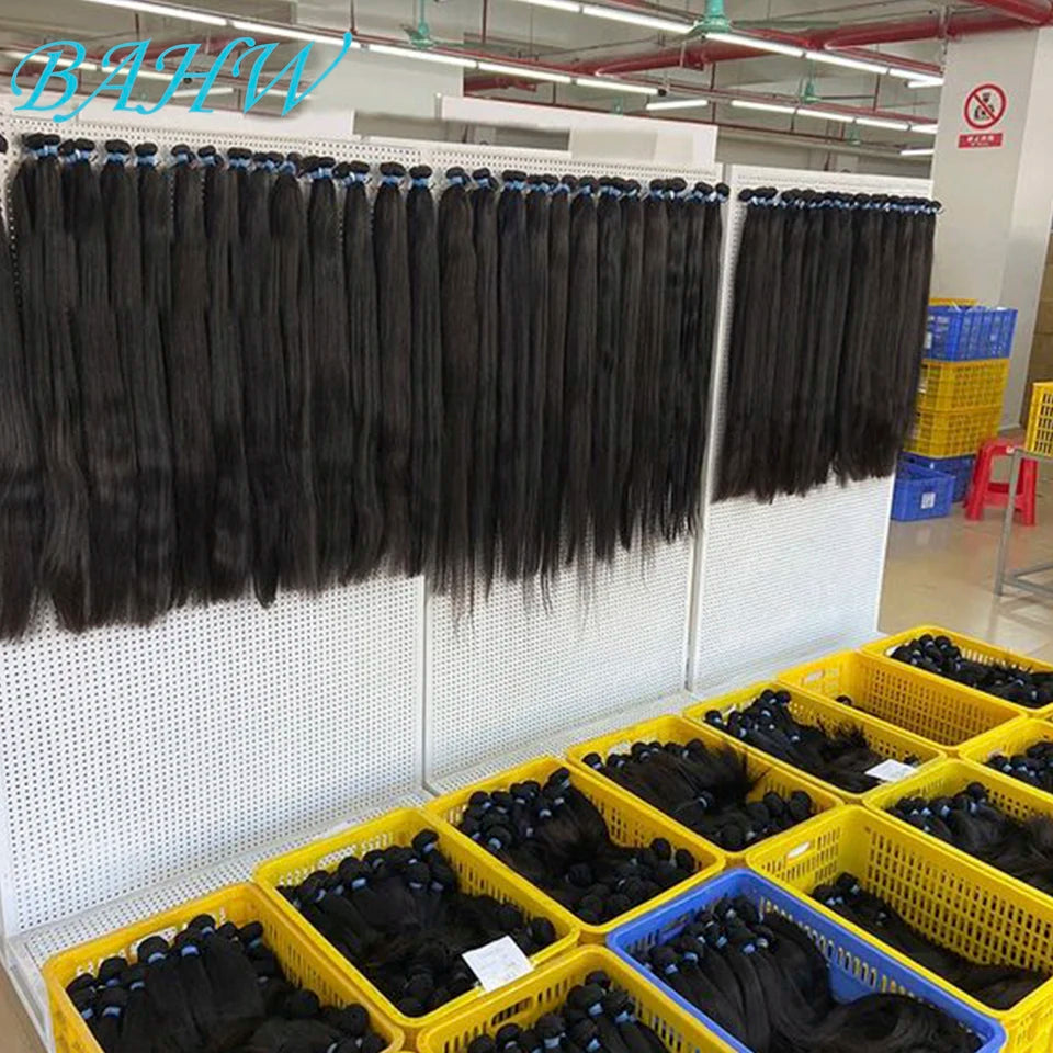 Brazilian Loose Wave Hair Bundles Virgin Human Hair 1/3/4 /PCS Natural Color Hair Extensions Wholesale Price For Black Women