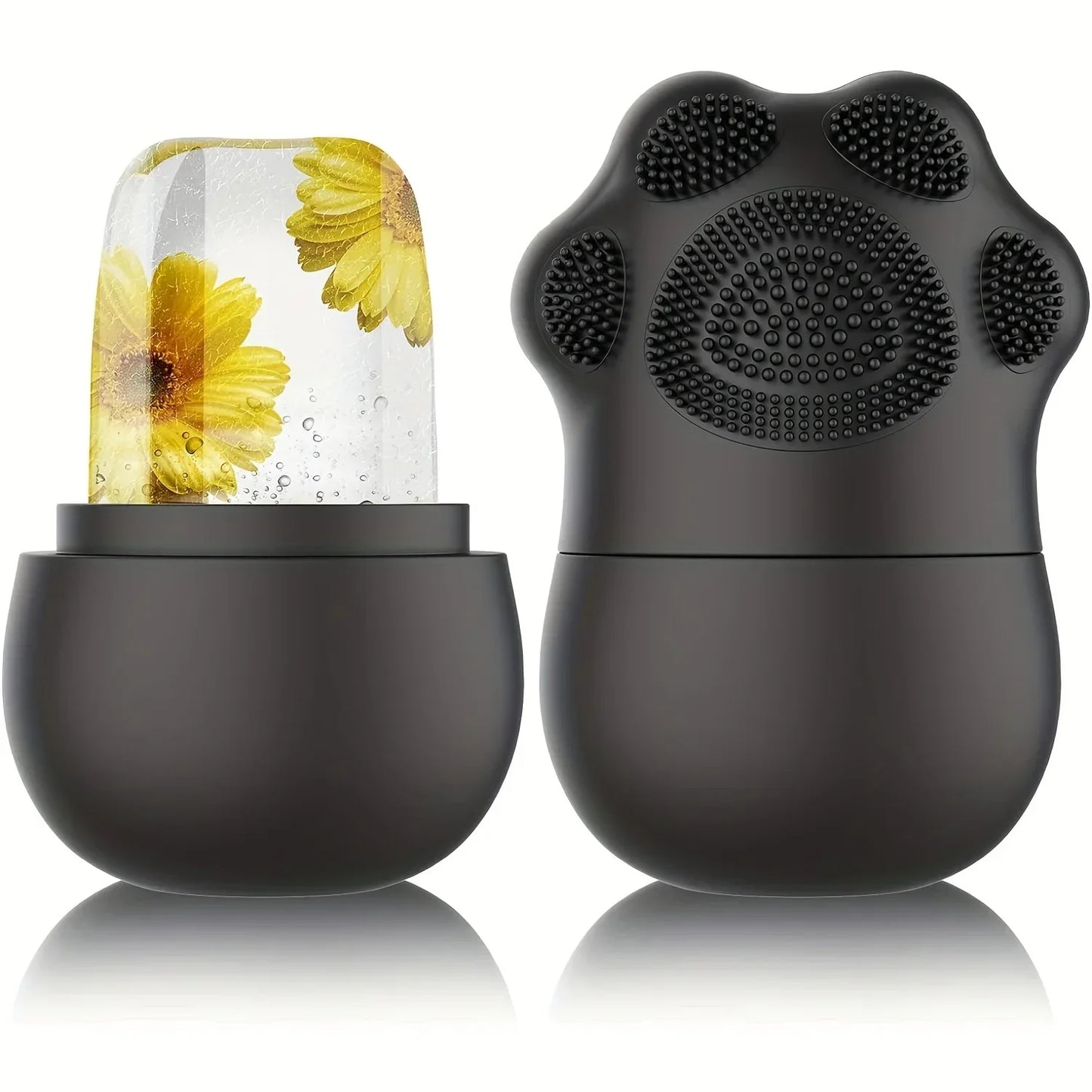 Massage Face - Silicone Beauty Tool for Women,Facial Ice Roller for Skin Care - Reduce Eye Puffiness 1Pcs