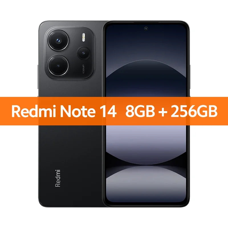 Xiaomi Redmi Note 14 Global Version MediaTek Helio G99-Ultra 108MP AI Camera 6.67" AMOLED 120Hz Display 5500mAh