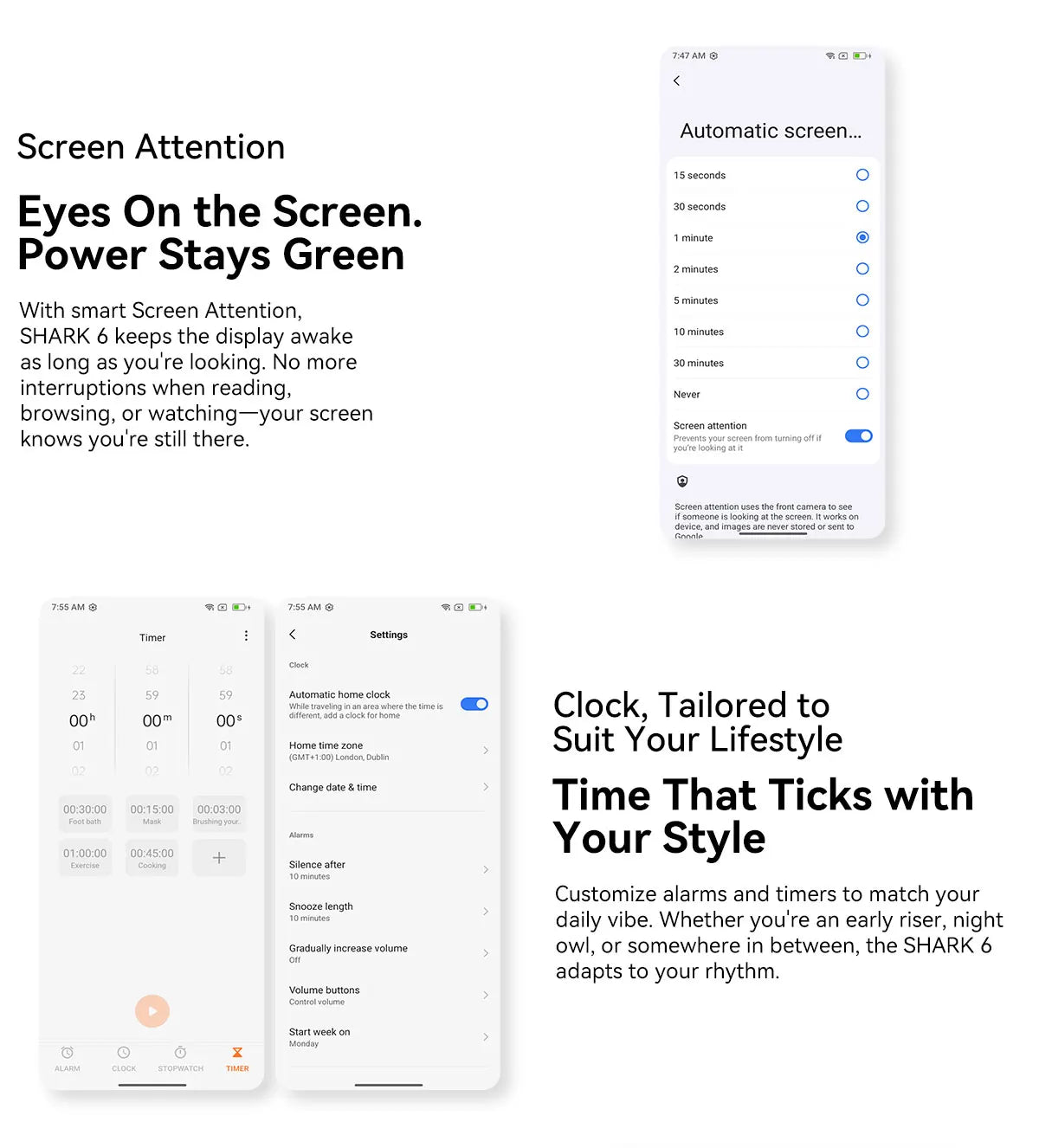 Blackview SHARK 6 AI Smartphone Android 15 Unisoc T8100 5G Mobile Phone 6.88'' Display 120Hz, 8+16GB RAM,128GB+2TB ROM, 5000mAh