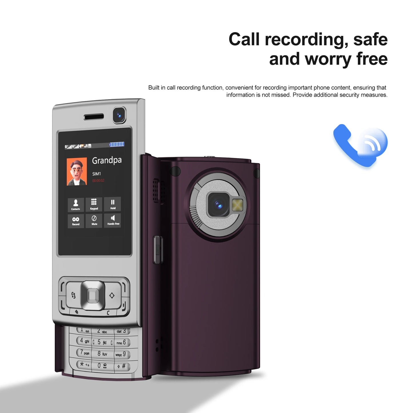 SERVO N95 PRO 2G GSM Slide Screen Mini Mobile Phone Magic Voice Call Recording MP3/MP4 Player Blacklist Small Cellphone FM Radio