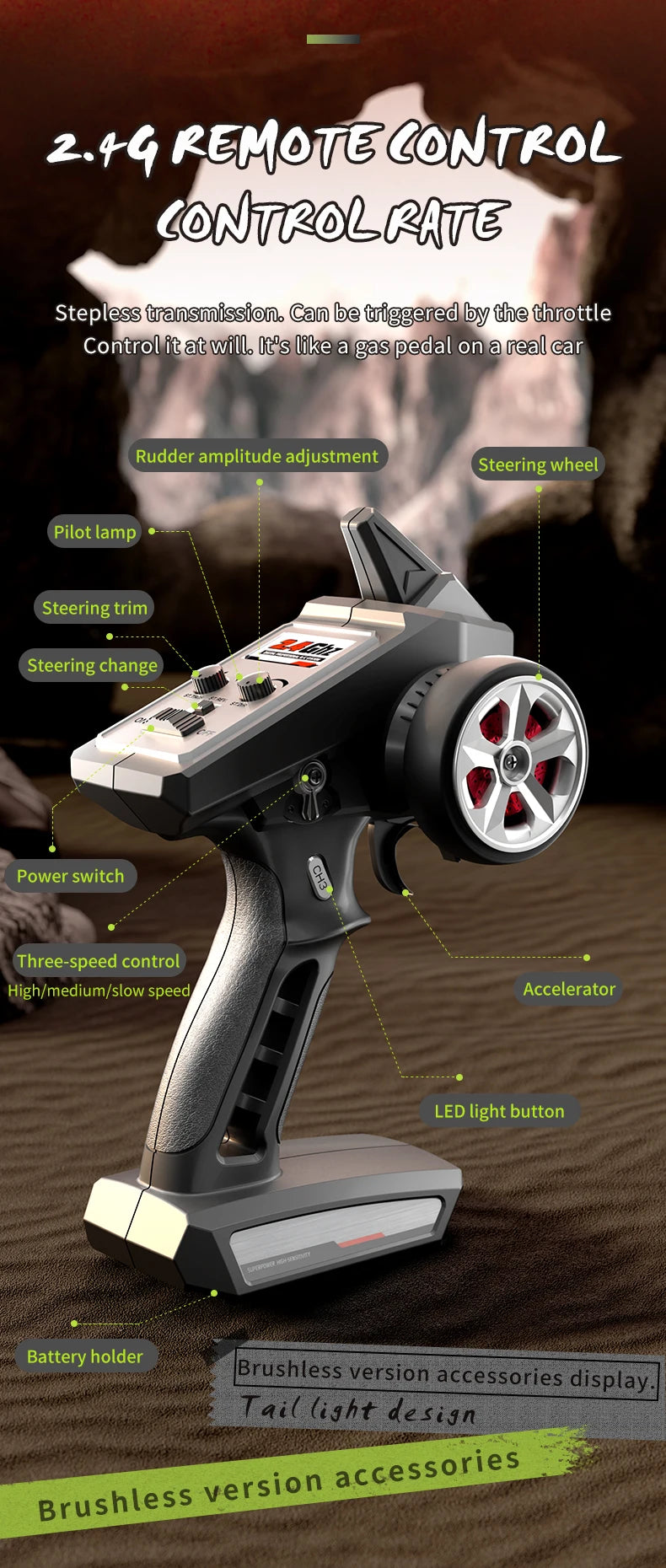 JJRC C8803 C8805 RC Car 4x4 Super Brushless 50/60/70KM/H 4WD High Speed RC Off-Road Car Children and Adults Toys