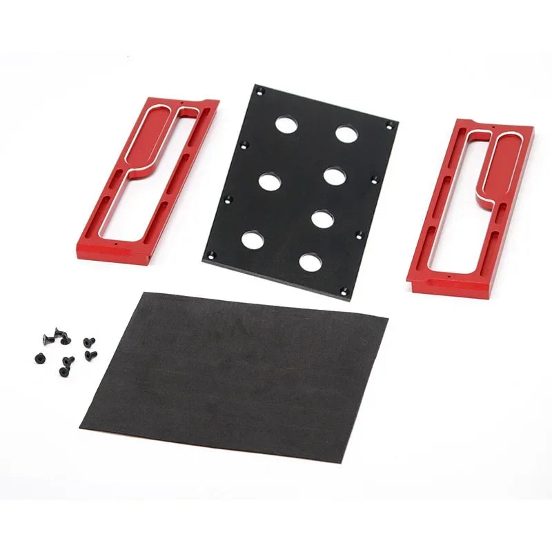 RC Cars Metal Repair Station Work Stand Assembly Platform for RC 1/8 1/10 Rock Crawler Climbing Cars Model Accessories