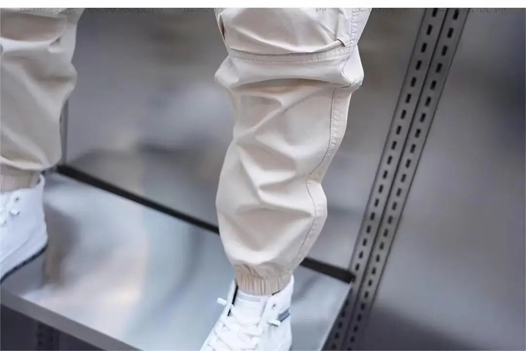 Men's Harem Pants Man Breathable Men's Clothing 2024 New Casual Pants Man Straight Trousers
