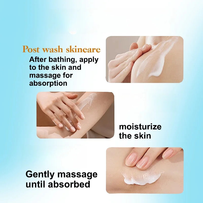 500ml ROU SHUNMultivitamin+Shea Butter Body Lotion Moisturizing Skin Beauty Body Lotion Fragrance Non-Greasy Large Capacity