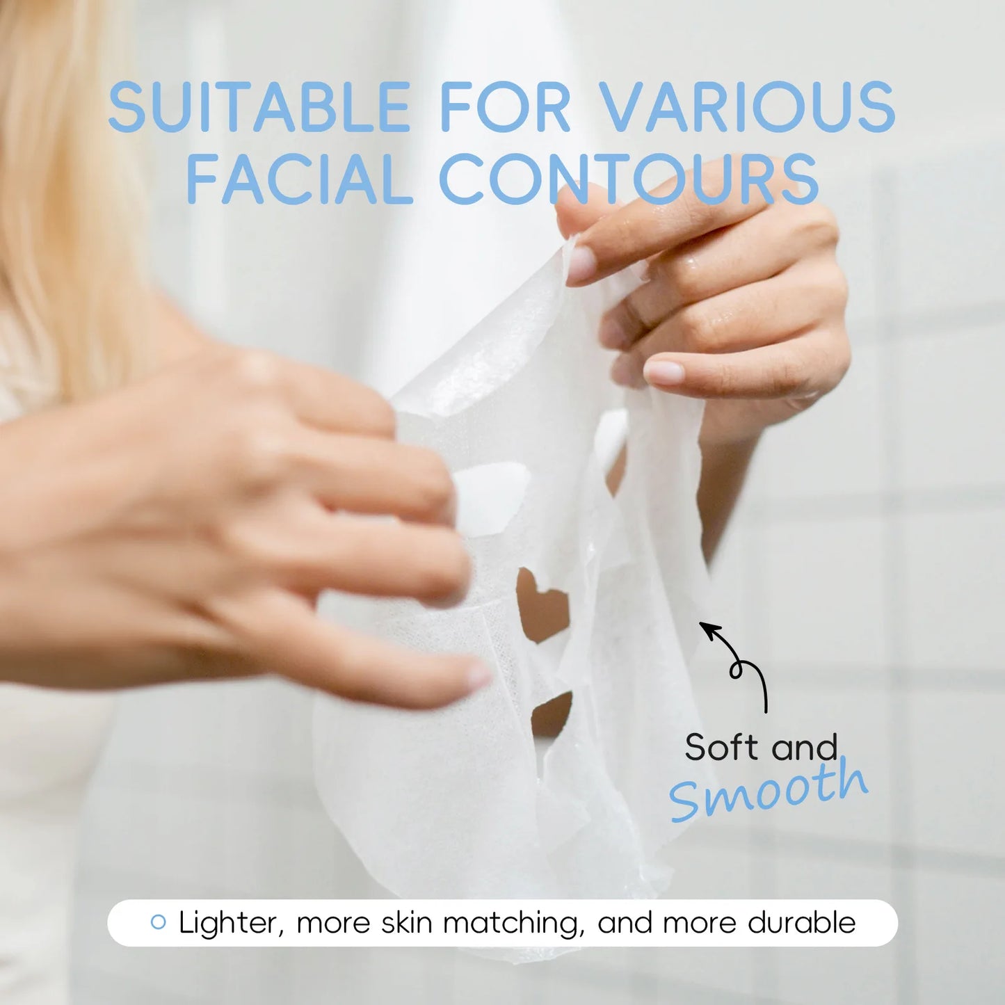 LAIKOU Milk Facial Face Mask Shrink Pores Deep Hydrating Overnight Mask Moisturizing Brightening Face Skin Care