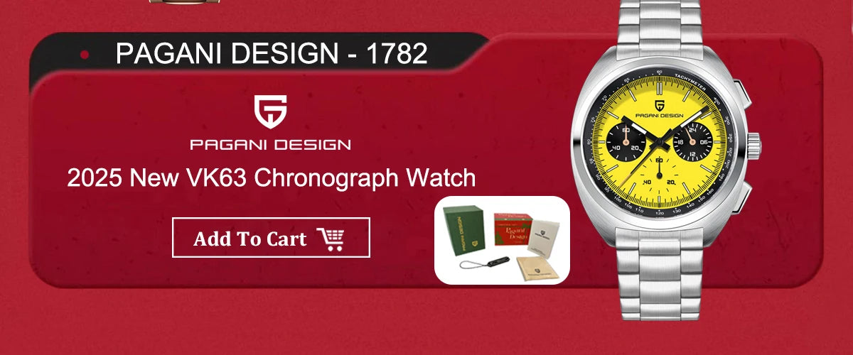 PAGANI DESIGN DD36 Men's Watches Rose Gold Luxury Automatic Watch For Men Mechanical Wristwatches Sapphire Mirror Clock Gift Man