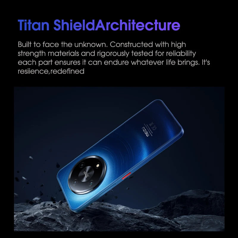 2025 New Global Version Meizu Mblu 22 Pro Smartphone 50MP Main Camera 120Hz 6.79'' LCD 5000mAh Battery 18W Fast ChargerNFC