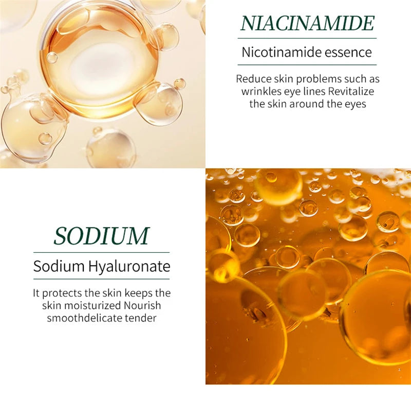 Avocado Gold Eye Mask Nourishing Moisturizing Improve Eye Bags Eye Patches Anti Wrinkle Firming Anti Dark Circles Eye Serum