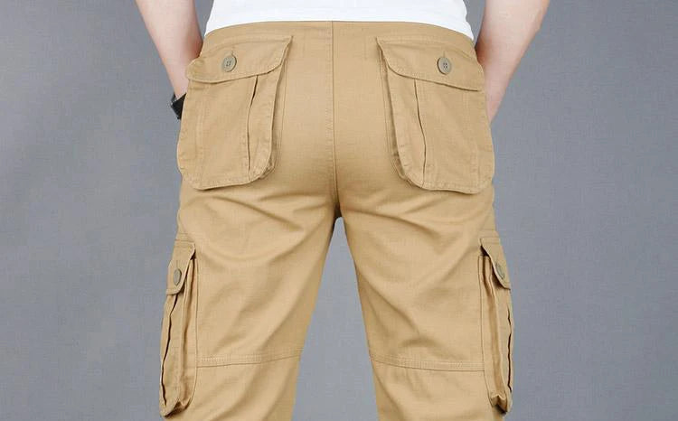 Tactical Cargo Pants Men Cotton Overalls Outdoor Work Trousers Big Size Hombre Clothing Camo Hiking Pants