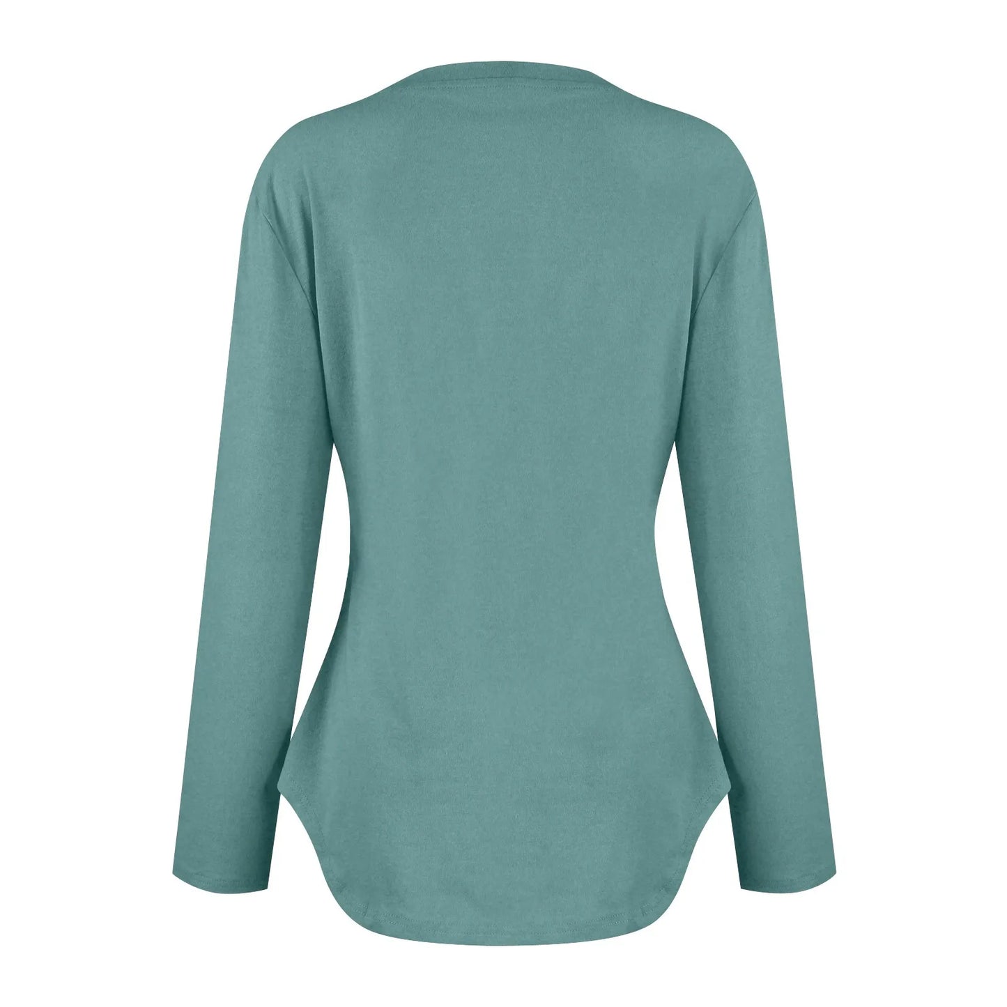 Traf 2024 Mujer Womens Long Sleeve Round Neck Shirts Side Split Basic Loose Tunic Tops Casual Shirts Ropa De Mujer Fashion