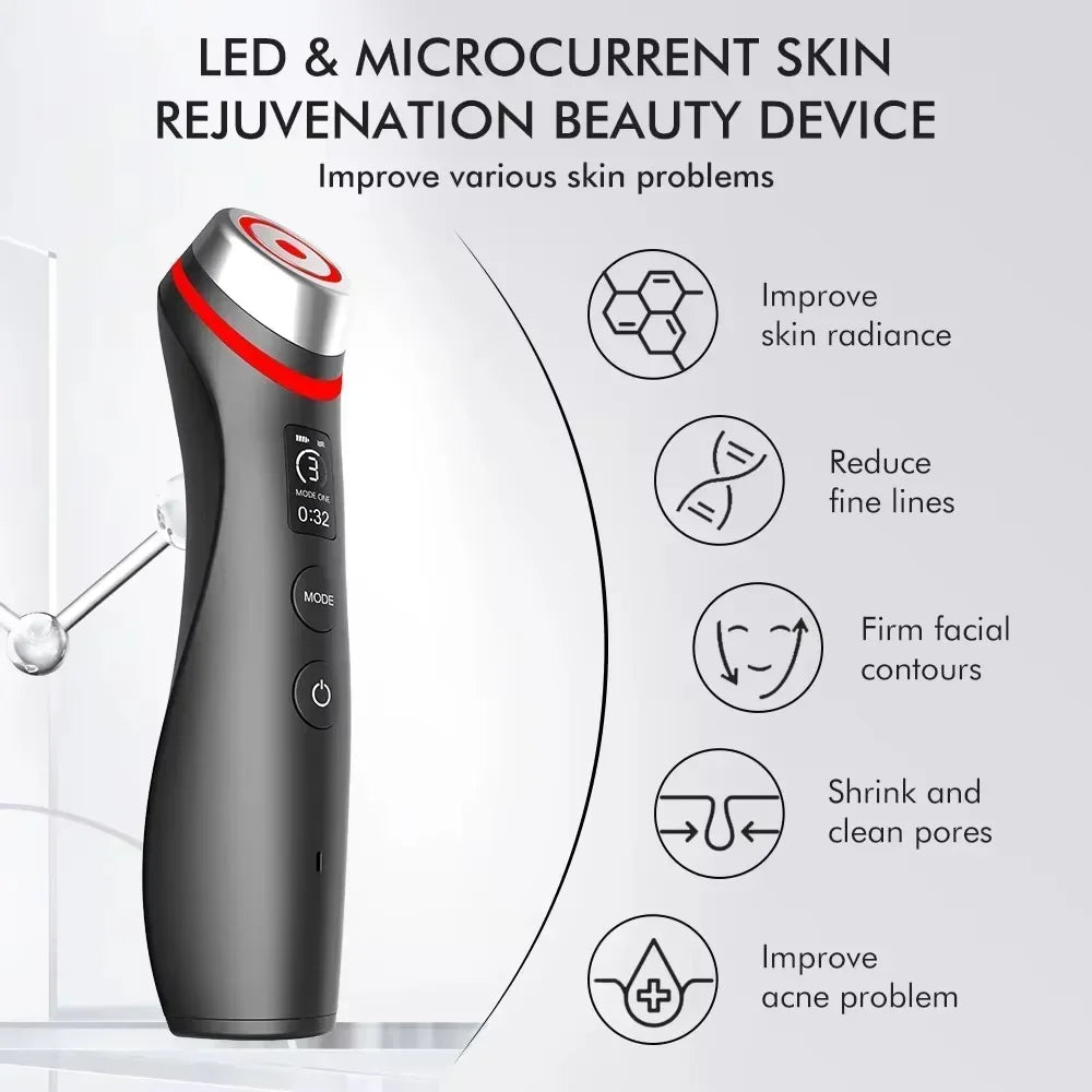 NEWEST Age Booster Pro Home Skincare Anti-aging Beauty Device Portable 5 Colors Light Therapy Essentials Acne Treatment Device