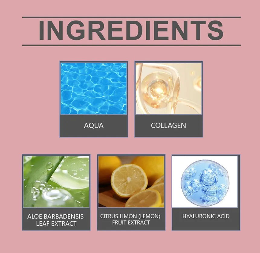 Biological collagen real deep facial mask Collagen night facial care Collagen facial mask moisturizing anti-aging