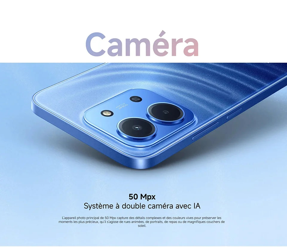 Xiaomi Redmi 15C, Smartphone, 6.9" Screen, 120 Hz, MediaTek Helio G81-Ultra, 6000mAh battery, 50MP Camera, IP64