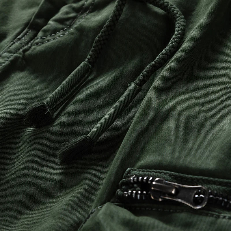 Spring and autumn trendy Cargo pants for men, slim, leggings, ruffian and handsome trousers, American multi bag pants, outdoor v