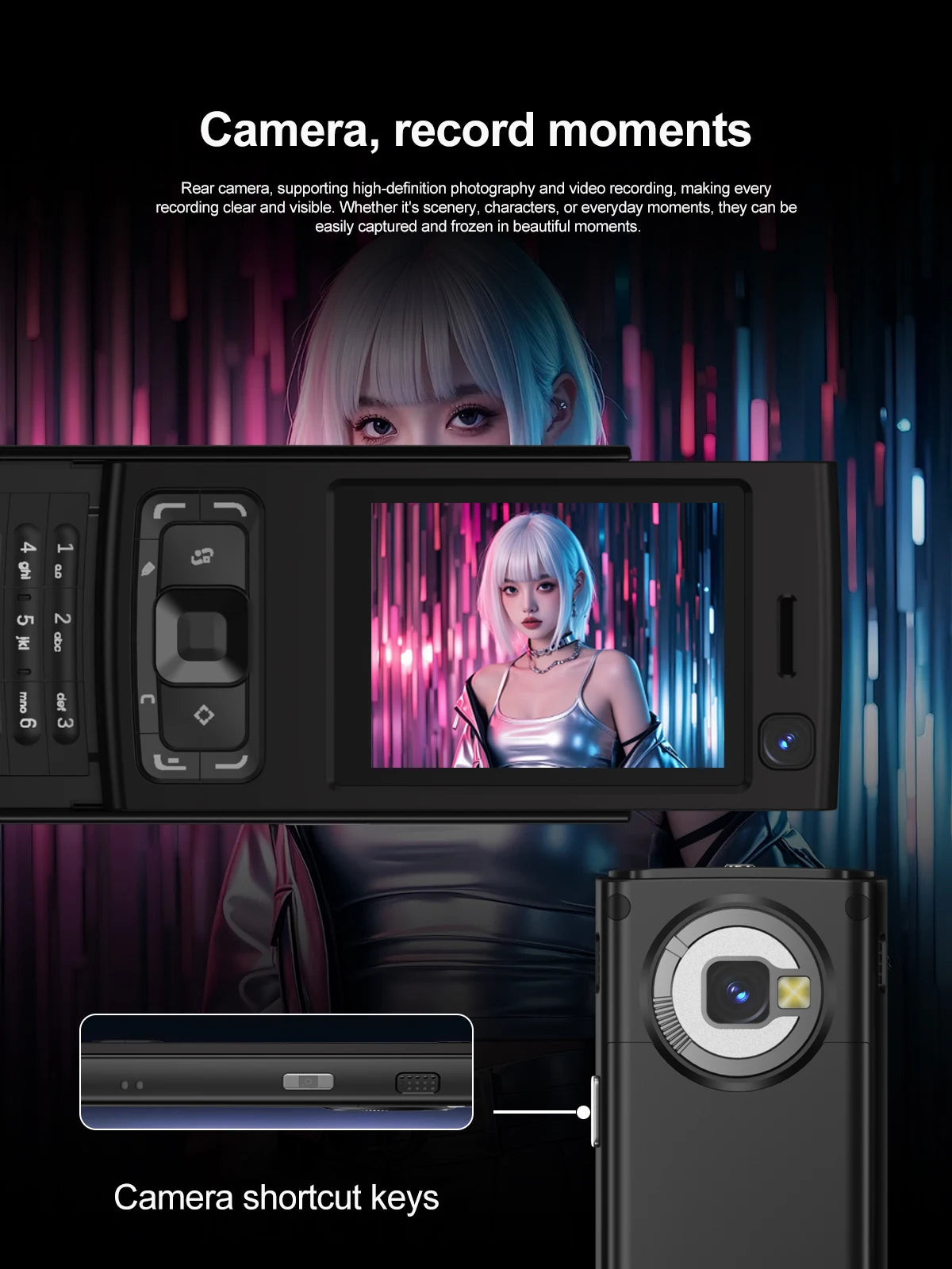 SERVO N95 PRO 2G GSM Slide Screen Mini Mobile Phone Magic Voice Call Recording MP3/MP4 Player Blacklist Small Cellphone FM Radio