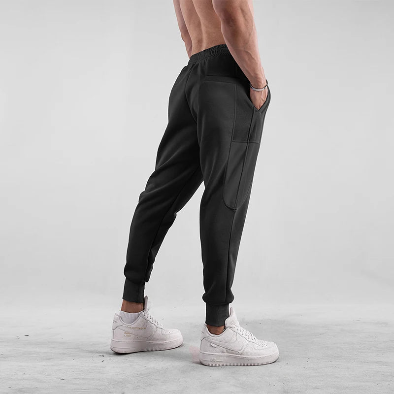 Men's Fashion Casual Pants Comfortable Running Joggers Gym Fitness Elastic Sport Training Trousers Sweatpants Bottom Man Costume