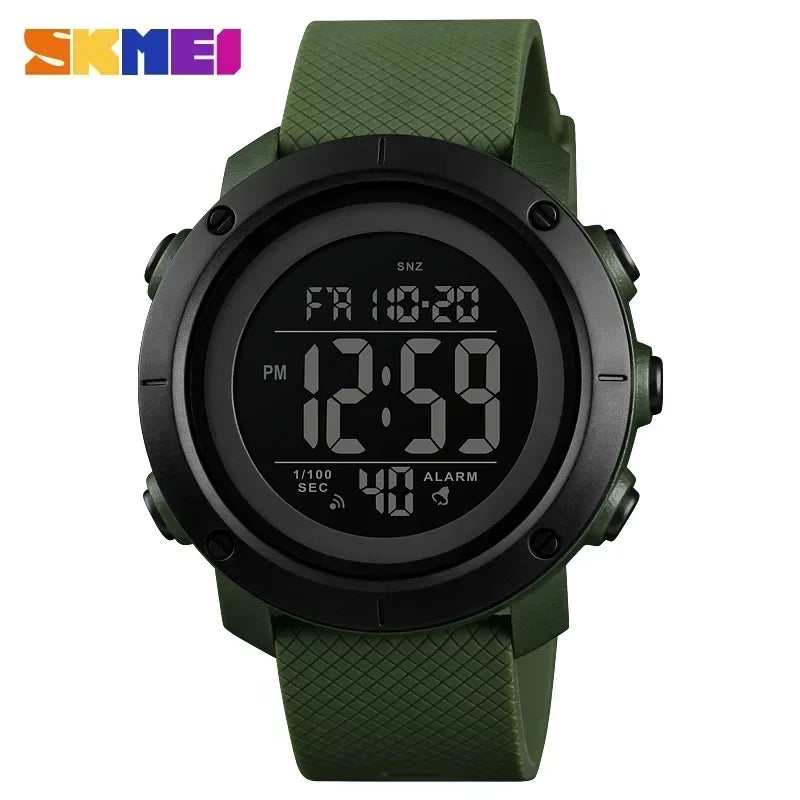 SKMEI 1426 Montre Men Alarm Clock Fashion Digital Watch Relogio Masculino Sport Watch Men Luxury Brand 5Bar Waterproof Watches