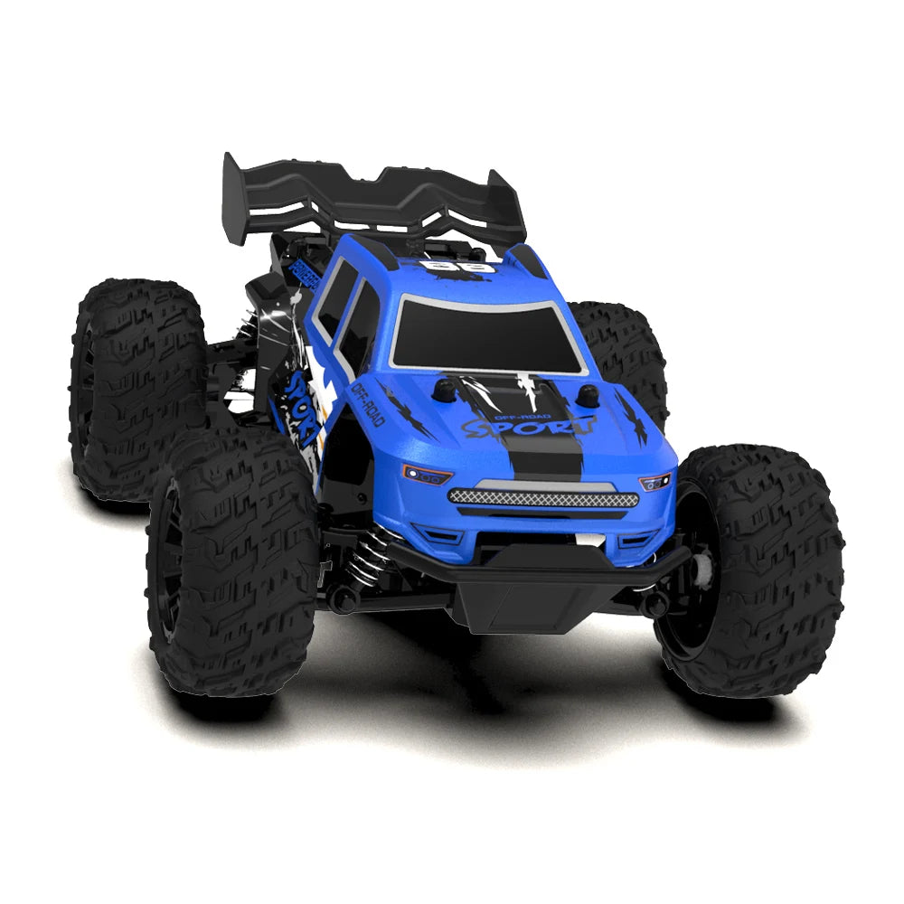 2.4G Remote Control Car with Light RC Vehicle RC Racing Car 20KM/H High Speed Off-Road Climbing Remote Control Toy Gift for Kids