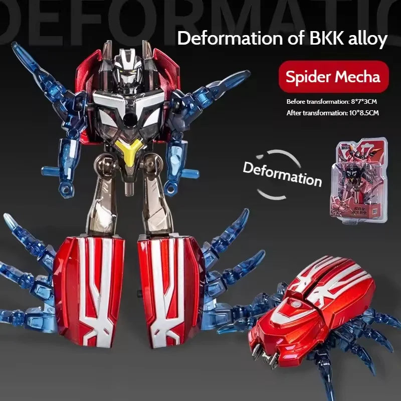 Transformation Robot Toys 2 In 1 Assembly Robot Alloy Mecha Deformation Simulation Insect Beast Children Deformation Robot