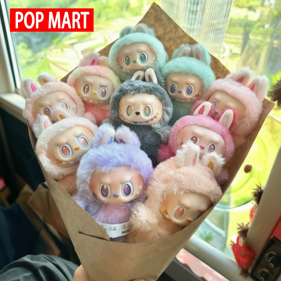 Labubu doll - Perfect gift - Macaron color, 100% genuine. It's the perfect gift for children, family and friends.