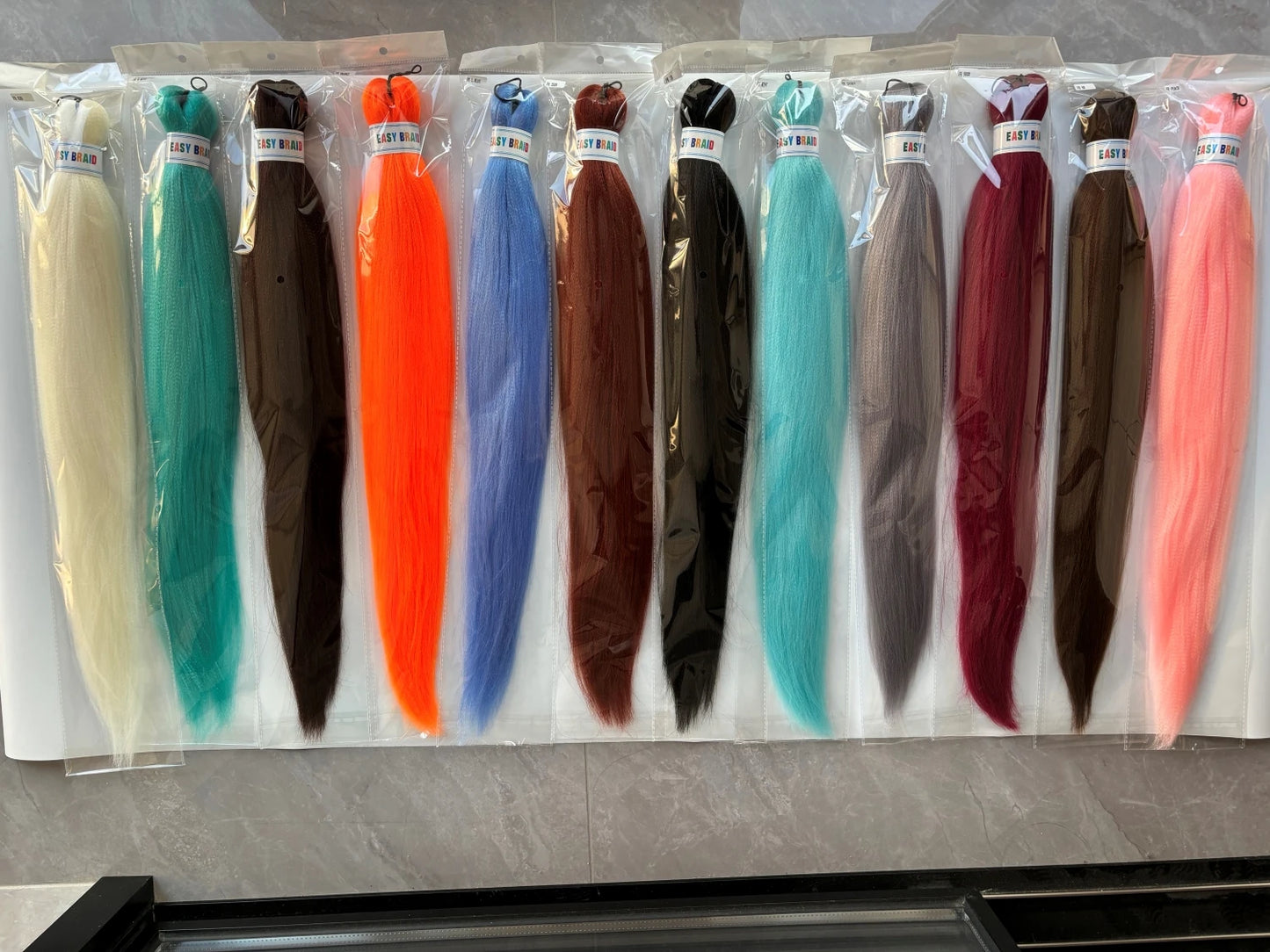 Wigundle Hair Extensions for Women Box Twist Braids Easy Crochet Hair EZ Pre stretched Braiding Hair Flame Retardant Synthetic