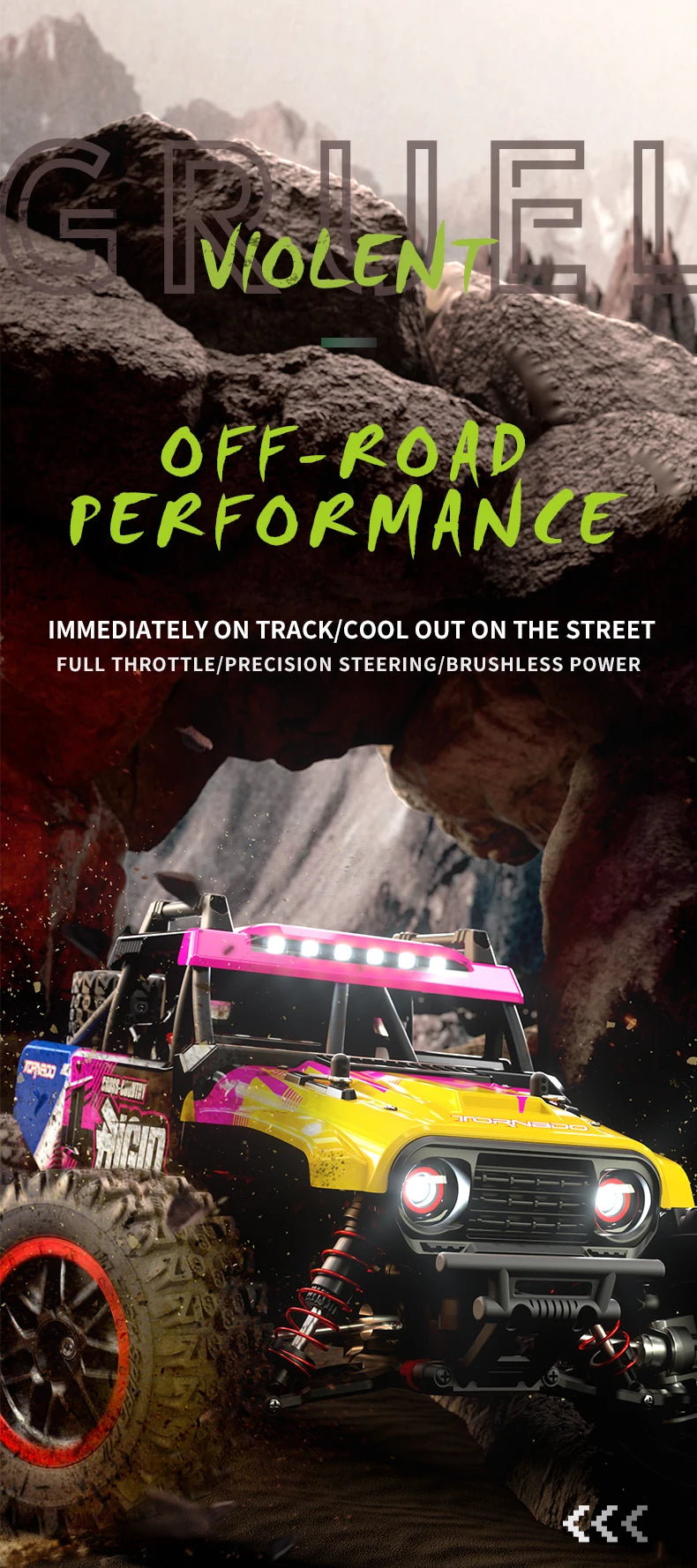 JJRC C8803 C8805 RC Car 4x4 Super Brushless 50/60/70KM/H 4WD High Speed RC Off-Road Car Children and Adults Toys