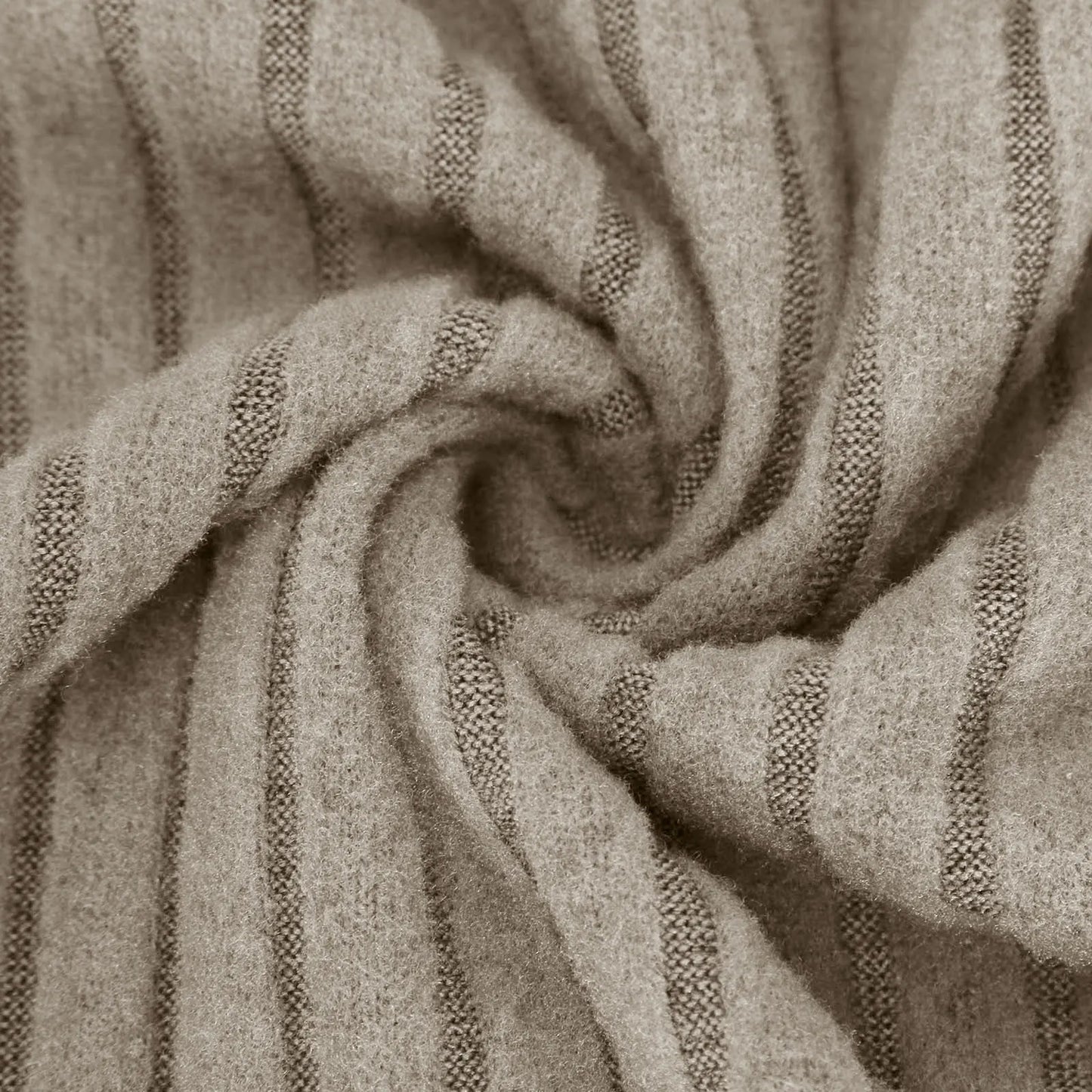 Women's Long Sleeve V-Neck T-Shirt Pit Stripe Milled Fashion Temperament Top