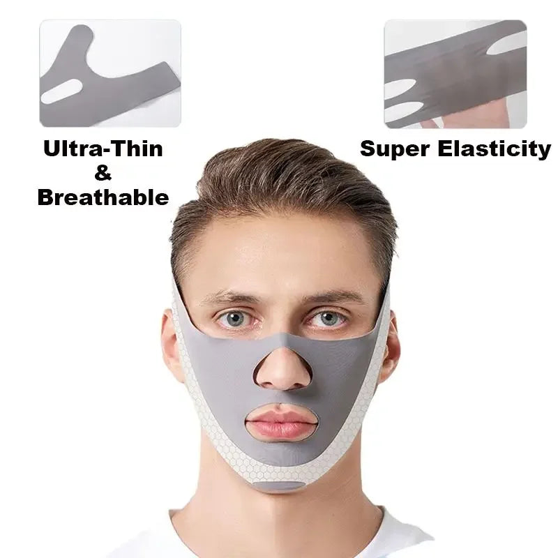 Double Chin Face Mask Facial Thin Face Mask Slimming Bandage Skin Care Belt Shape Lift Reduce Face Thinning Slimmer For Men