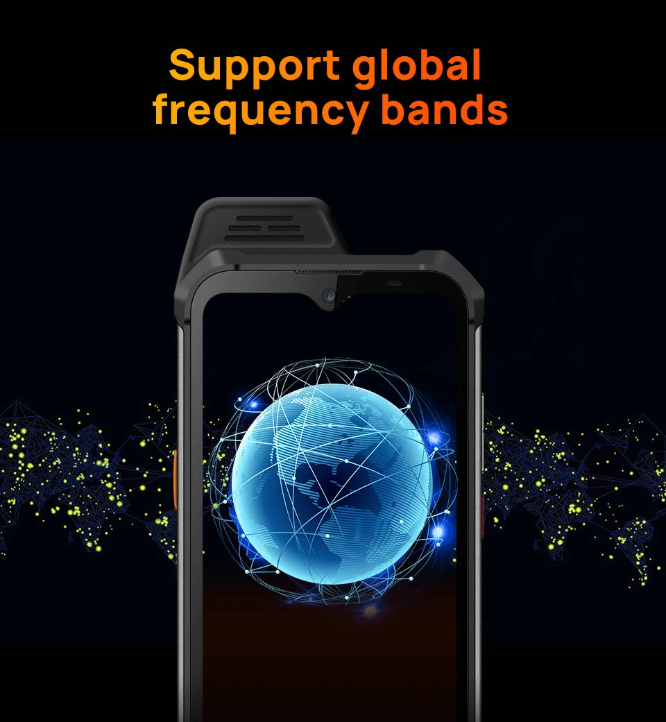 UNIWA W999 ATEX Explosion Rugged Smartphone Waterproof Walkie Talkie Helio G99 8GB+128GB 6.3“ FHD 4400mAh Andriod 13 Cell Phone