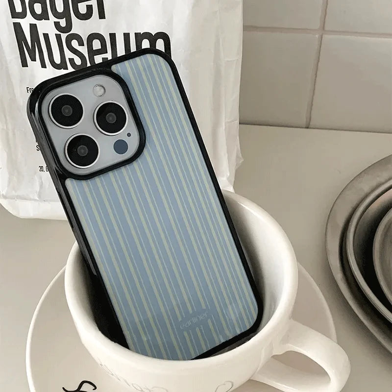 Korean Ins idol Blogger’s Style Phone Case For iPhone 16 Pro Max 15 14 13 12 11 Pro Mini 7 8 Plus Luxury Niche Y2K Phone Cases